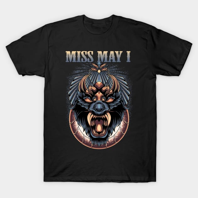 MISS MAY I BAND T-Shirt by MrtimDraws